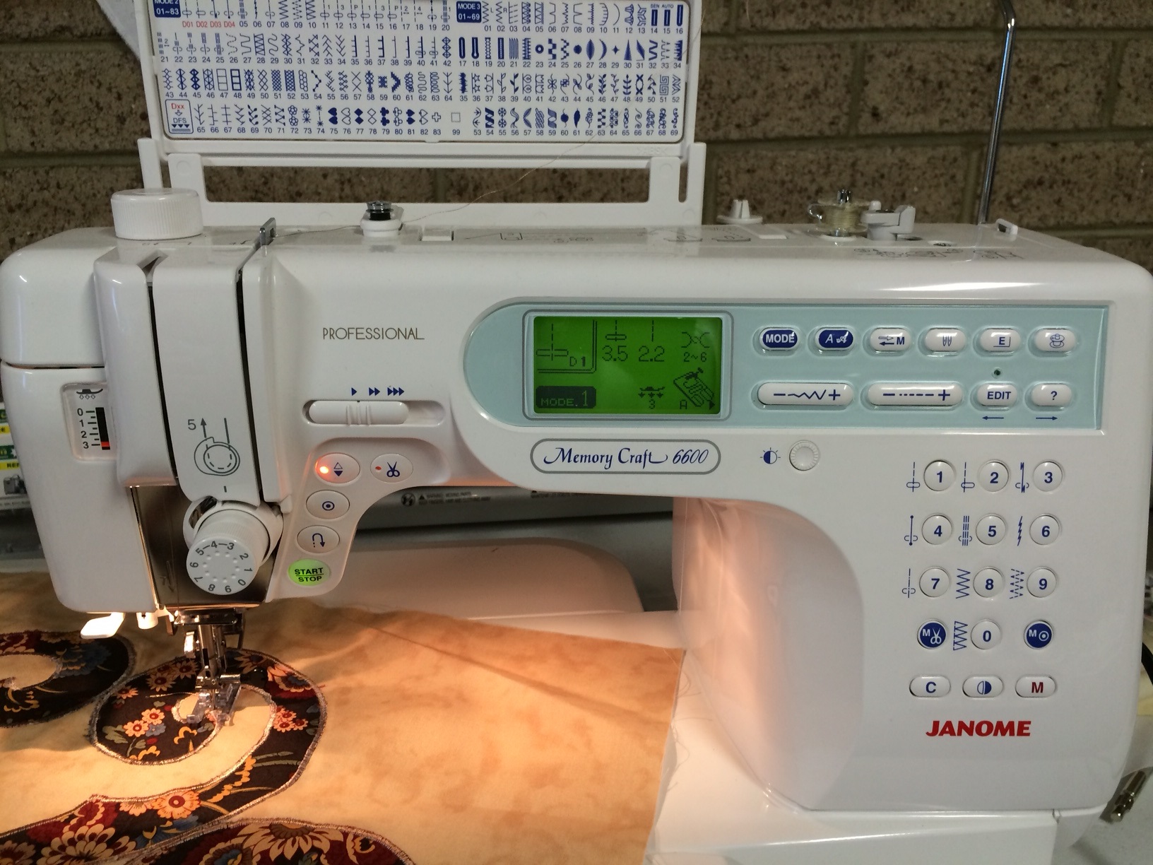 Demonstrating the JANOME 6600P Austech Welders & Sewing Machines Austech Industrial