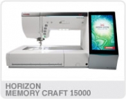 Horizon Memory Craft 15000 - Quilting Machine